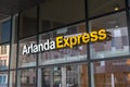 Logo and sign of Arlanda Express