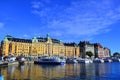 Stockholm,Sweden-September: Scenic autumn scenery of the Old Town