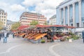 View of outdoor market suare Hotorget