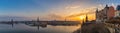 Stockholm Sweden, sunrise panorama city skyline