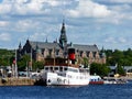 Sweden, Stockholm, view of the city and its palaces Royalty Free Stock Photo