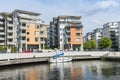 Stockholm by the water: Moored sailingboat Lilla Essingen