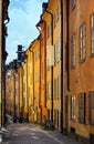 Stockholms old city Royalty Free Stock Photo