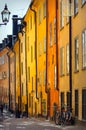 Stockholms old city Royalty Free Stock Photo