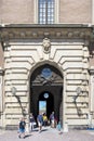 Stockholms Royal Palace Courtyard Exit