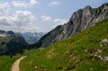 Stockhorn. Beautiful swiss alpine landscape in summer