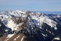 Stockhorn Gantrisch Alps mountains mountain Switzerland Swiss aerial view photography Royalty Free Stock Photo
