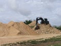 Stockpile of Aggregates