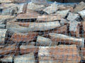 A Stockpile of Fresh Cut Firewood Royalty Free Stock Photo