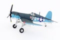 Corgi die-cast metal Corsair aircraft Royalty Free Stock Photo