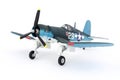 Corgi die-cast metal Corsair aircraft Royalty Free Stock Photo