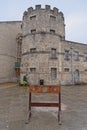 Stocks outside oxford prison, england Royalty Free Stock Photo