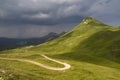 Stog peak in Sutjeska national park Zelengora mountain Royalty Free Stock Photo