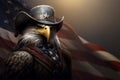 Stoic Eagle Sheriff: The Defiant Protector of American Ideals