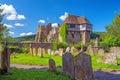 The North Tower, Stokesay Castle, Shropshire, England. Royalty Free Stock Photo