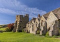 Stokesay Castle, Shropshire, England. Royalty Free Stock Photo