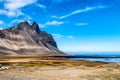 Stokksnes Iceland Royalty Free Stock Photo