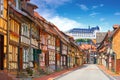 Stolberg facades in Harz mountains Germany Royalty Free Stock Photo