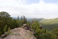 Stolby park, view from a rock