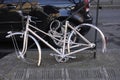 Stolen bicycle parts