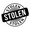 Stolen rubber stamp Royalty Free Stock Photo