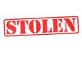 STOLEN Royalty Free Stock Photo