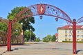 Park gates in Stolin