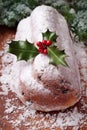 Stollen cake Royalty Free Stock Photo