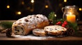 Stollen, a cherished German sweet for Christmas joy.
