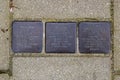 Stolperstein Memorial Stone Family Gobets At Amsterdam The Netherlands 18-4-2024