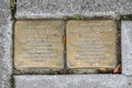 Stolperstein Memorial Stone From The Family Valensa At Amsterdam The Netherlands 8-9-2022