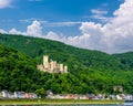 Stolzenfels Castle at Rhine Valley near Koblenz, Germany Royalty Free Stock Photo