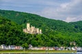 Stolzenfels Castle at Rhine Valley near Koblenz, Germany. Royalty Free Stock Photo