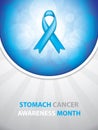 Stomach Cancer Awareness Month Background