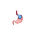 Stomach icon and simple flat symbol for website,mobile,logo,app,UI Royalty Free Stock Photo