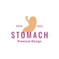 Stomach shape isolated logo design, vector graphic symbol icon illustration creative idea