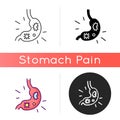 Stomach virus icon