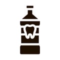 Stomatology Dentist Tooth Wash Vector Sign Icon Royalty Free Stock Photo