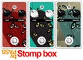 Stomp box design Royalty Free Stock Photo