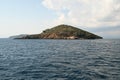 Rocky island near Skiathos, Greece, Europe