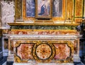 Stone Altar SS Vincenzo E Anastasio Church Rome Italy Royalty Free Stock Photo