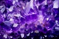 Stone amethyst. Jewelry gem. An expensive variety of quartz. Royalty Free Stock Photo