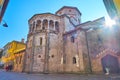 The apse of San Fedele Basilica, Como, Italy