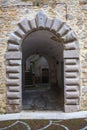 Stone arch architecture medieval portal