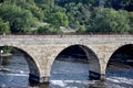 The Stone Arch Bridge in Minneapolis, Minnesota. Royalty Free Stock Photo