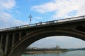 Dongfeng bridge in yongzhou, hunan, China