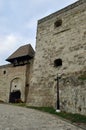 The Hippolyt Gate, one of the main entrances of the Eger Castle Royalty Free Stock Photo