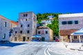 Stone architecture in Brac island, Pucisca. Royalty Free Stock Photo