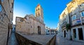 Stone architecture of UNESCO town Trogir Royalty Free Stock Photo