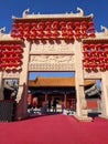 The stone archway of ancient Chinese architecture is simple and has unique charm